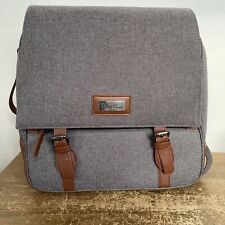 Silver Cross Pram Nappy Bag Grey Satchel for sale  Shipping to South Africa