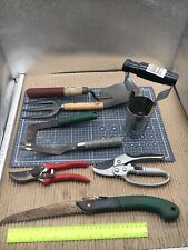 'A' Job Lot Gardening Tools, Secateurs, Trowel, Fork, Weed Lifter Etc., used for sale  Shipping to South Africa