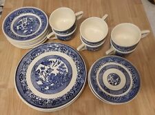 Blue willow dinnerware for sale  Sioux City