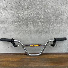 Huffy Tremor  Old School BMX Handlebar Two Piece 1990s Chrome Bars Grips Lever for sale  Shipping to South Africa