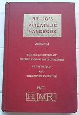 Billig’s Philatelic Handbook Vol 34 British Postage stamps GB & Empire in Europe til salgs  Frakt til Norway