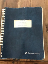 Dynamic Sciences - Model RG-1000 Raster Generator Instruction Manual for sale  Shipping to South Africa