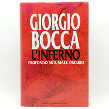 Usato, Giorgio Bocca L'INFERNO. Profondo sud, male oscuro * 7^ed. Mondadori 1992 usato  Serramazzoni
