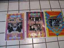 3 carteles de conciertos vintage de 13" x 19" Allman Bros y otros reimpresiones Whiskey Go Go segunda mano  Embacar hacia Mexico