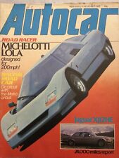 Autocar magazine november for sale  COLCHESTER