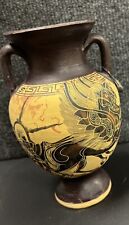Vaso de cerâmica grego antigo cópia exata nº 103 carruagem com 2 cavalos - ânfora comprar usado  Enviando para Brazil