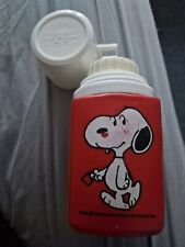 Snoopy 80s thermos for sale  WEYMOUTH