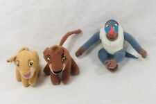 Used, Lion King Mini Plush Lot Simba’s Pride Simba & Kovu + Disney World Rafiki for sale  Shipping to South Africa