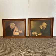 ENSTROM GARREN GRACE AND GRATITUDE MAN WOMAN PRAYING FRAMED PRINTS for sale  Shipping to South Africa