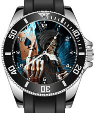 Relógio esportivo unissex exclusivo gótico jogador caveira pôquer comprar usado  Enviando para Brazil