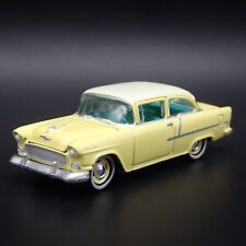 1955 55 CHEVY CHEVROLET BEL AIR 210 RZADKI SKALA 1:64 DIORAMA MODEL SAMOCHODU ODLEWANY CIŚNIENIOWO na sprzedaż  Wysyłka do Poland