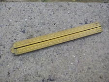 vintage wooden folding rulers for sale  WARRINGTON