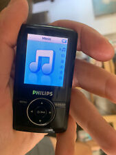 Reproductor de MP3 PHILIPS GoGear 2 GB negro MP4 excelente estado segunda mano  Embacar hacia Argentina