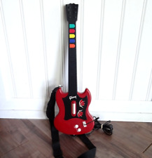 PS2 Guitar Hero 2 Gibson RedOctane PSLGH Wired Controller PlayStation 2 w/ Strap for sale  Shipping to South Africa