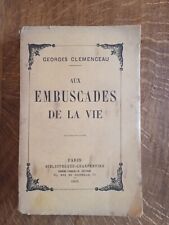 Embuscades vie georges d'occasion  Domfront