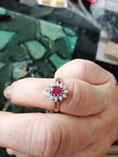 18ct ruby diamond for sale  LIVERPOOL