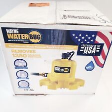 Wayne Water Bug Submersible Utility Pump, 0.16hp Indoor/Outdoor Water Removal for sale  Shipping to South Africa