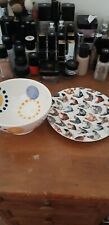 Emma Bridgewater  Bowl & Plate, used for sale  HITCHIN