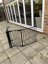 Pet gate black for sale  WALSALL