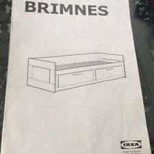 Ikea Brimnes Single Bed (extendable to double) - Pre-owned -with mattresses  for sale  HIGH WYCOMBE