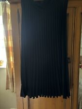 Pleated skirt black for sale  RICHMOND