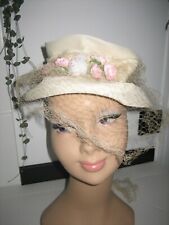Ancien chapeau mariée d'occasion  Neuville-aux-Bois
