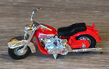 Usado, Mini brinquedo miniatura para casa de bonecas Harley Davidson motocicleta vermelha 3" comprar usado  Enviando para Brazil