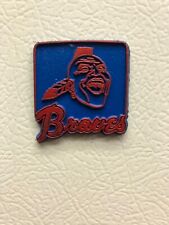 MLB vintage Atlanta Braves ⚾ standing board baseball fridge rubber magnet for sale  Barto
