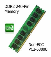 Kit 4GB atualização de memória DDR2 PC2-5300U 667MHz para placa-mãe Foxconn G31MX-K, usado comprar usado  Enviando para Brazil