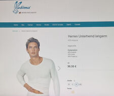 Medima unisex langarm gebraucht kaufen  Deutschland