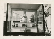 Lancaster PA * ditler's estación de gas Atlántico 1940s ventana de visualización de aceite de Foto Real segunda mano  Embacar hacia Argentina