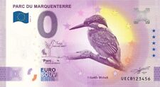 BILLET EURO SOUVENIR 2022-4 PARC DU MARQUENTERRE d'occasion  Poix-de-Picardie