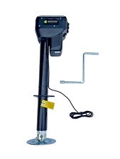 Bastion RV Electric Tongue Jack 3500 Lb Capacity Black Camper Trailer Power Jack for sale  Shipping to South Africa