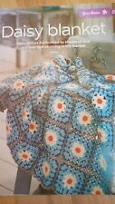 Crochet daisy blanket for sale  PWLLHELI