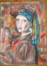 Obraz - Dziewczyna z perłą (kopia)., używany na sprzedaż  PL