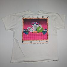 Camiseta Masculina Vintage 1991 Lifeforms Hawaii Volley Frog Tamanho Médio comprar usado  Enviando para Brazil