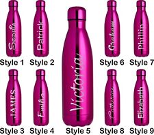 Personalised water bottle for sale  LEAMINGTON SPA