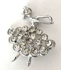 Broche vintage danseuse d'occasion  Paris XV