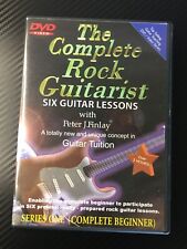 The Complete Rock Guitarist six Guitar Lessons on one DVD by Peter Finlay. for sale  Shipping to South Africa