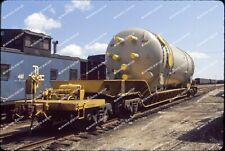 ORIG SLIDES General Electric GEX eight-axle heavy duty flat car Two original for sale  Shipping to South Africa