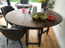 victorian mahogany dining table for sale  ROMFORD