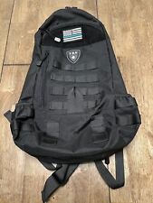 Bolso mochila de pañales táctico para bebé TBG negro con cambiador, usado segunda mano  Embacar hacia Argentina