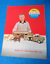 Catálogo de vendedor de juguetes Nylint 1963 y pulido a todo color segunda mano  Embacar hacia Mexico