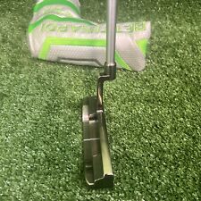 Bettinardi BB1 Men’s Right Hand Putter Used Green Silver 35” Golf Club W/ HC for sale  Shipping to South Africa