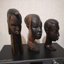 African carved heads for sale  PRESTON