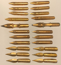 22 x Johnson Bros Birmingham Various Dip Pen Nibs - Champion Victoria Bullion for sale  Shipping to South Africa