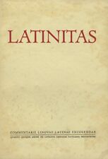 Latinitas commentarii linguae usato  Firenze