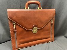 leather brief italian case for sale  Holbrook