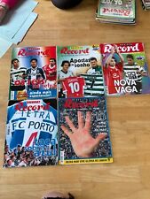 revista de fútbol portuguesa revista récord  segunda mano  Embacar hacia Argentina