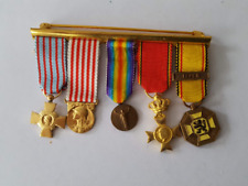 Barette médailles miniatures d'occasion  Sancoins